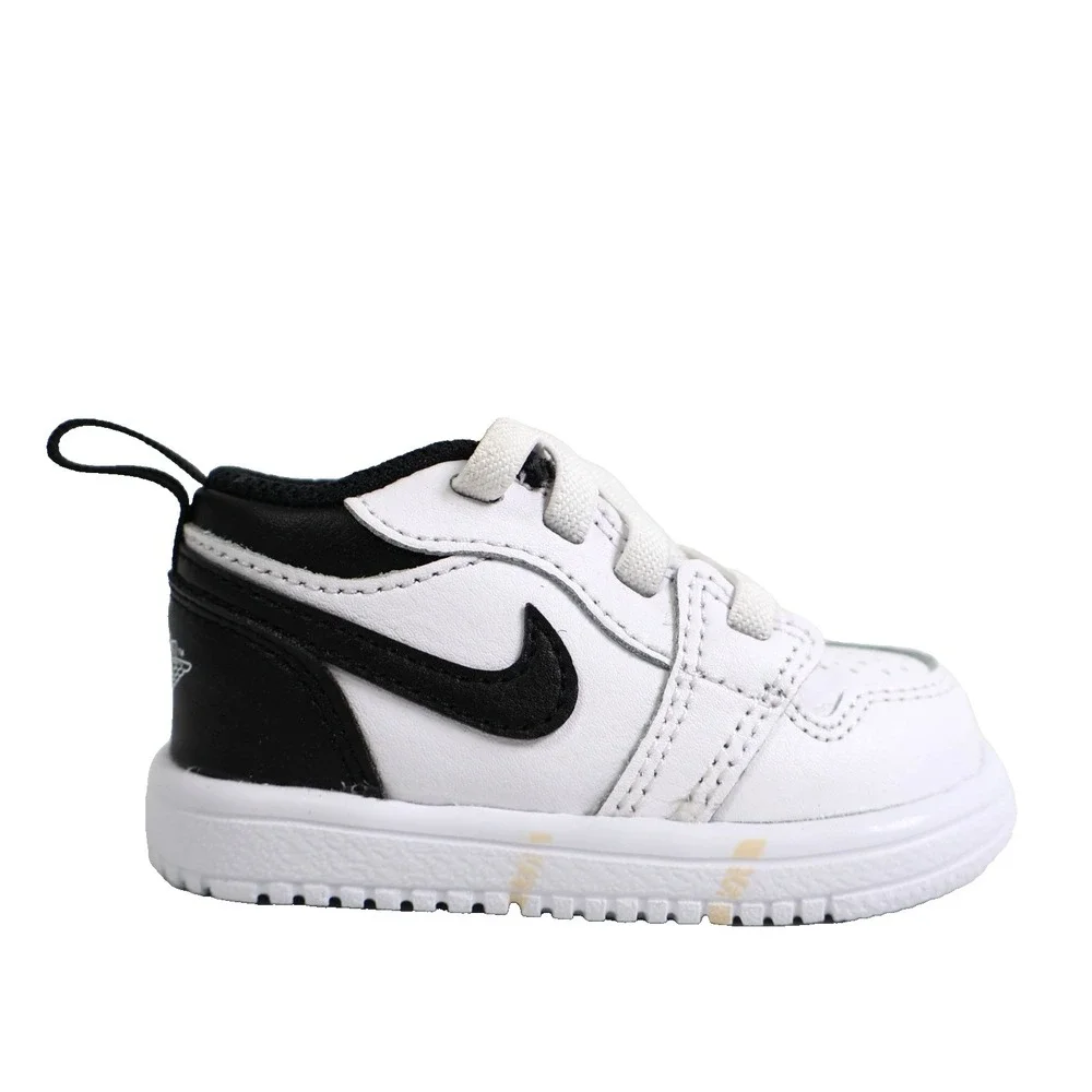 NIKE Jordan 1 Low ALT White Black (TD) DR9747-132, Toddler's Size 3C